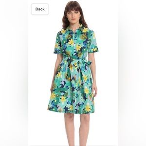 NWT Donna Morgan fit & flare floral dress